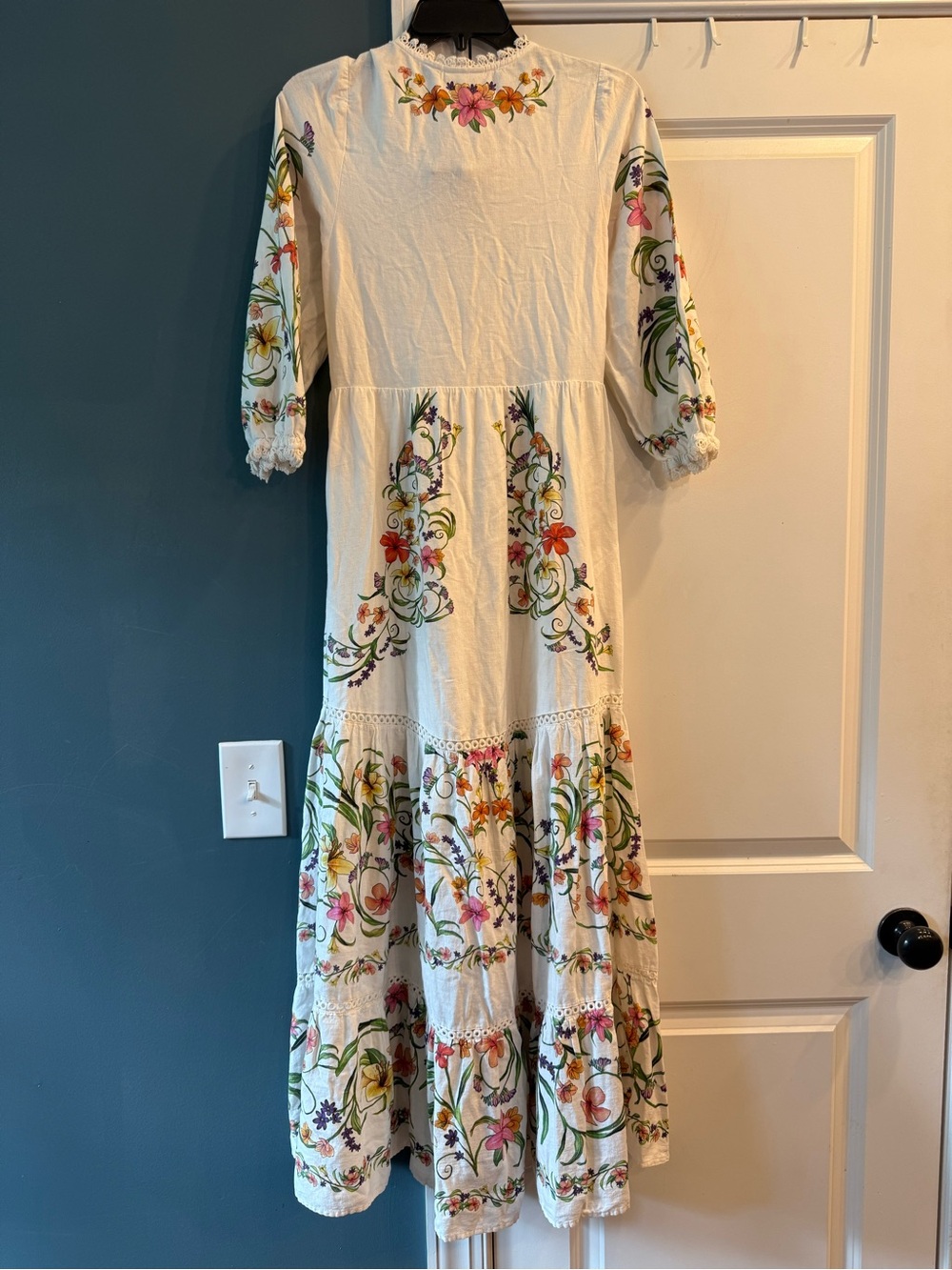 Farm Rio x Anthropologie Long-Sleeve Cutout
Maxi Dress - Picture 7 of 7